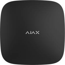 Ajax Hub Black - Security system control panel supporting wireless devices
