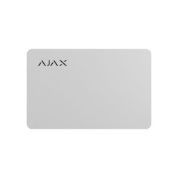 Ajax Pass White (100 pcs) - Encrypted contactless card for keypad