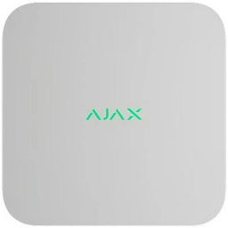 Ajax NVR (16-ch) white - Network video recorder for 16 channels, ONVIF/RTSP, max 4K, 1xHD