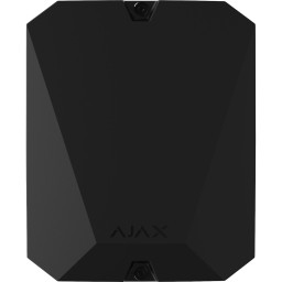 Ajax MultiTransmitter Black - Module for integration of wired detectors or third-party devices with Ajax