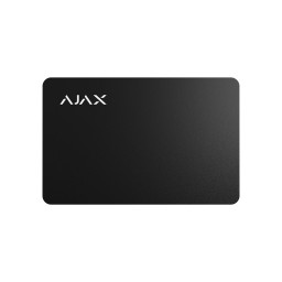 Ajax Pass Black (10 pcs) - Encrypted contactless card for keypad