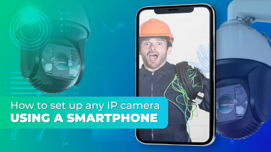 How to set up any IP camera using a smartphone