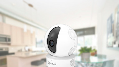 Cenovo výhodné otočné kamery Ezviz ez360 na sledovanie domácnosti alebo kancelárie