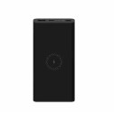 Xiaomi - 10W - Bezdrôtová power banka 10000 Čierny
