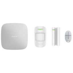 Ajax StarterKit Plus White - Sada bezpečnostného systému