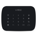 U-Prox - Keypad G4 Black - Multi-group keyboard with touch surface