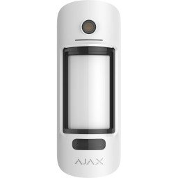 Ajax MotionCam Outdoor (PhOD) Bílý - Bezdrátový venkovní detektor pohybu, který pořizuje fotografie pomocí alarmu a na vyžádání