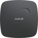 Ajax FireProtect Plus Black - Heat, smoke, and CO detector with replaceable batteries