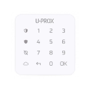 U-Prox - Klávesnice G1 White - Miniaturní klávesnice s dotykovým povrchem pro jednu skupinu