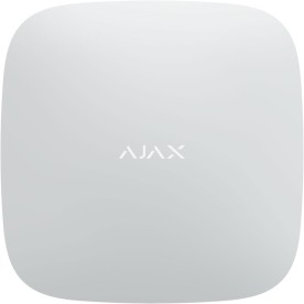 Ajax Hub White - Ovládací panel bezpečnostního systému podporující bezdrátová zařízení