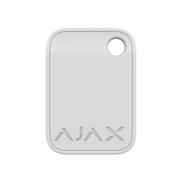 Ajax Tag White (3 pcs) - Encrypted contactless key fob for keypad