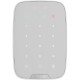 Ajax KeyPad Plus White - Wireless touch keypad supporting encrypted contactless cards and key fobs