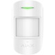 Ajax CombiProtect White - Combined IR motion detector and glass break detector with microphone
