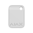 Ajax Tag White (100 pcs) - Encrypted contactless key fob for keypad