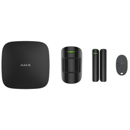 Ajax StarterKit Black - Sada bezpečnostného systému